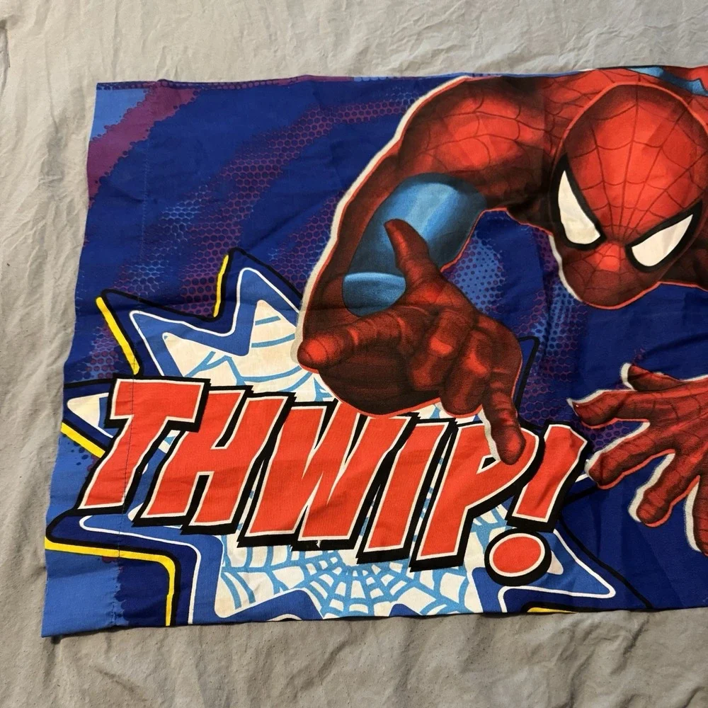 MARVEL Spider-man Whoosh!‎ Pillowcase Single Bed Pillow Cover 20x30 Jay Franco